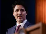 El primer ministro de Canadá, Justin Trudeau, en Londres, Reino Unido.