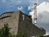 Uno de los reactores de la central nuclear de Zaporiyia, en Ucrania.
