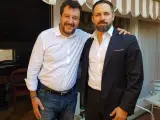 Santiago Abascal se reúne con Mateo Salvini en el Senado italiano TWITTER SANTIAGO ABASCAL (Foto de ARCHIVO) 20/9/2019