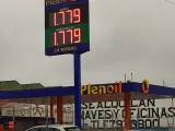 Precio de una gasolinera 'low cost' en el polígono de Marconi