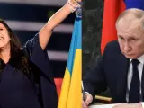 Jamala y Putin.