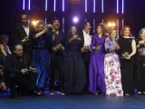 Galardonados en la trigésima edición de los Premios de la Unión de Actores y Actrices.