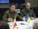 El presidente Volodímir Zelenski reconoce que Ucrania no entrará en la OTAN y ésta era una de las condiciones exigidas por Putin para detener la invasión. "Si no tenemos las puertas abiertas, no podemos entrar", ha comentado Zelenski.
