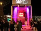 Exterior de la discoteca Pacha de Barcelona en octubre de 2021.
