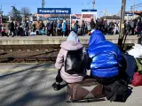 Refugiados en Przemysl