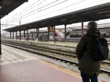 Estación de Cercanías en Madrid