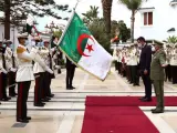 El presidente español Pedro Sánchez visitó Argelia en octubre de 2020.