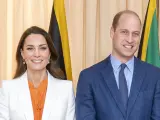 El príncipe Guillermo y Kate Middleton, en Jamaica.