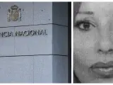 Fachada de la Audiencia Nacional y Ana María Cameno, 'La Reina de la Coca'.