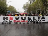 Manifestación de la "España Vaciada". EFE/Chema Moya