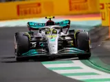 Lewis Hamilton, en el GP de Arabia Saudí