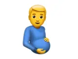 Una de las novedades es que haya un emoji de un hombre embarazado.