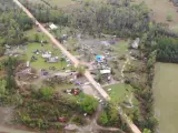 Daños producidos por un tornado en el condado de Washington, Florida (EE UU).
