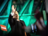 Viktor Orbán celebra su victoria en las elecciones en Hungría.