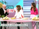 La tortilla de patata, protagonista de 'El programa de Ana Rosa'.