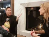 Carlos Latre en su entrevista con Rebeca Marín.