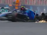 Accidente entre Stroll y Latifi en el GP de Australia