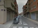 Lugar de los hechos; calle Sifó, Lleida.