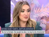 Marta Riesco habla de su ruptura en 'El programa de Ana Rosa'.