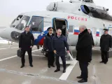 Vladimir Putin recibe al presidente bielorruso, Aleksander Lukashenko, en su visita a Rusia