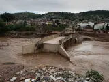 Destrozos por las inundaciones producidas en Sudáfrica.