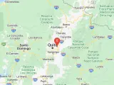 El sismo de magnitud 3,8 ha tenido lugar a una profundidad de 7,7 kilómetros y a 12,88 kilómetros de Quito.