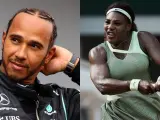 Hamilton y Serena Williams.