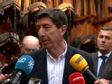 Juan Marín dice que el día de las elecciones le "da igual"