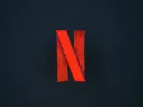 Logo de Netflix hecho con lana.