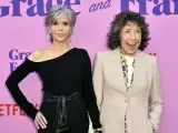 Jane Fonda y Lily Tomlin en la premiere de 'Grace and Frankie' celebrada en Los Ángeles
