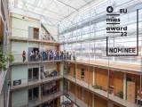 Portada de la presentación del edificio La Borda a los premios Mies van der Rohe 2022