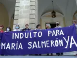 Concentración en protesta al rechazo del indulto a María Salmerón