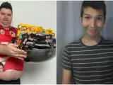 El antes y el después del 'youtuber' Nicholas Perry.