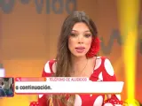 Alejandra Rubio responde a Pipi Estrada en el plato de 'Viva la vida'.