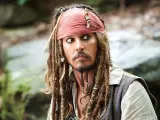 Johnny Depp como Jack Sparrow en la franquicia 'Piratas del Caribe'