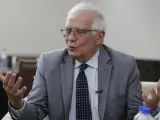 El alto representante de la Unión Europea para Asuntos Exteriores y Política de Seguridad, Josep Borrell, en Ciudad de Panamá.