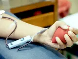 Donación de sangre.