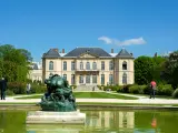 El jardín del museo Rodin, en París, Francia.