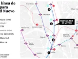 Ampliación de metro en Madrid Nuevo Norte