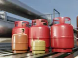 Varias bombonas de gas, en una imagen de archivo.