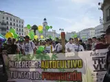 Imagen de la Marcha Mundial de la Marihuana 2022 que se celebró en Madrid el pasado 7 de mayo.