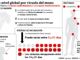 Gráfico: casos de viruela del mono en España.