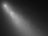 El cometa 73P/SW3, en una imagen captada por el telescopio Hubble.