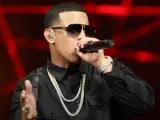 El cantante Daddy Yankee, durante un concierto.