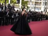 Naomi Campbell en la premiere de 'Decision to leave’ en Cannes