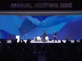 Sánchez interviene en el Foro Económico Mundial en Davos, Suiza