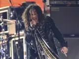 Steven Tyler en un concierto de Aerosmith.