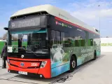 Autobús de hidrógeno de cero emisiones de la flota de Barcelona deTMB