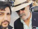 Fran Perea y Antonio Resines, en una imagen publicada en Instagram.