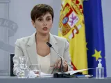 Isabel Rodríguez, portavoz del Gobierno.